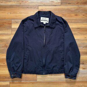 Eddie Bauer Men's Navy and Blue Jacket